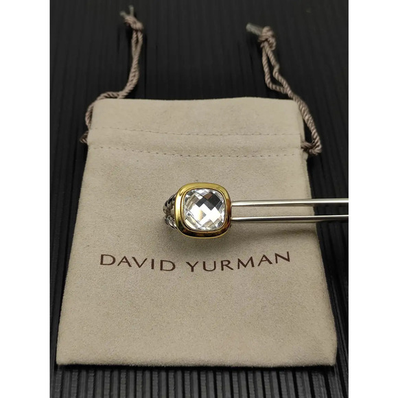 Jewelry - David Yurman two-tone square diamond ring